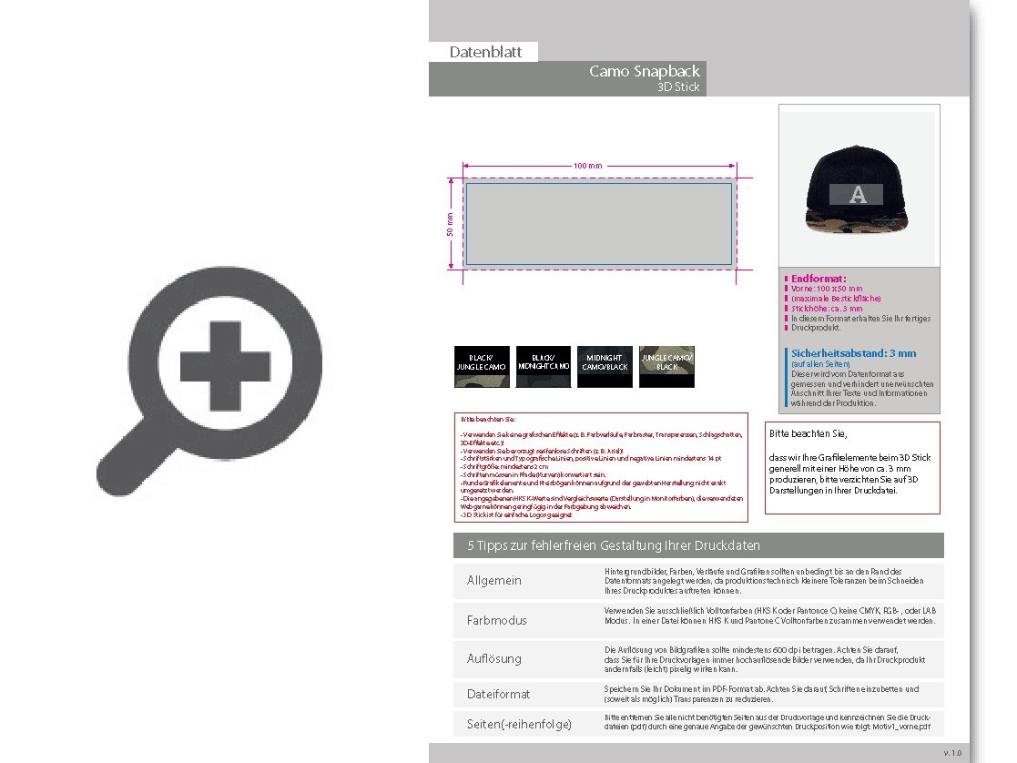 camo_snapback_cap__mit_einer_stickposition_(vorne_mittig) Product Bild camo_snapback_cap__mit_einer_stickposition_(vorne_mittig)